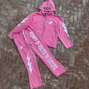 Chándal deportivo de algodón de talla grande para hombre, sudadera Tech Fleece con capucha, chándal de secado rápido, bordado personalizado, logotipo de sublimación impreso, Invierno - Product Image 3