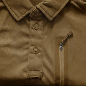 Polos personalizados de algodón orgánico 100% para hombre, Camiseta de piqué suave de verano, logotipo bordado, gimnasio en blanco informal transpirable de alta calidad - Product Image 5