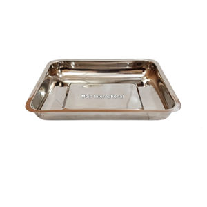 Bandeja Quirúrgica Abierta de 8×10 Pulgadas, Diseño Plano y Duradero, Reutilizable y Autoclavable, para Uso Médico y Quirúrgico - Product Image 2