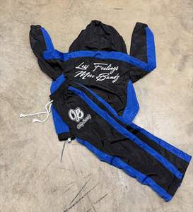 Survêtements pour hommes en nylon de qualité supérieure avec fermeture éclair Tissu respirant avec broderie personnalisée Toutes les tailles Tissu en nylon personnalisé de qualité supérieure - Product Image 6