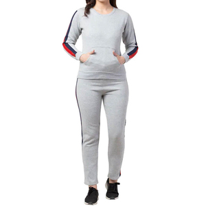 Ensemble de survêtement décontracté pour femme, coupe régulière, léger et respirant, en polyester/coton, idéal pour l'hiver – Meilleures ventes - Product Image 6