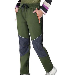 Pantalon de survêtement taille haute imprimé avec logo personnalisé pour femmes Automne/Hiver Pantalon de détente à jambes larges Pantalon à cordon plat sur le devant - Product Image 1