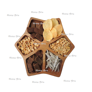 Tendance Design Assiette De Service En Bois Qualité Supérieure Taille Personnalisée Dessert Assiette De Service À Vendre - Product Image 3