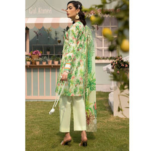 ชุดเดรสลำลองไม่มีตะเข็บสำหรับผู้หญิงชุดเดรสสไตล์ปากีสถานและอินเดีย - Product Image 2