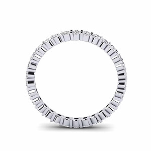 Custom Lab Grown Diamond Round Cut <b>Ring</b> 14k Gold Luxury Women's RIZTA JEWELS Filled Diamonds DE Color Wedding Engagement Gift - Product Image 4