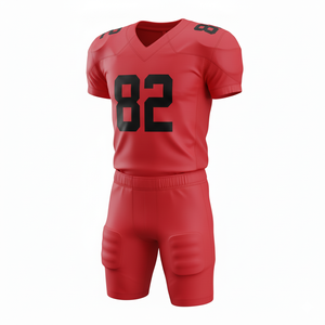 Ensemble de maillot et short de football américain entièrement sublimé personnalisé - Product Image 5