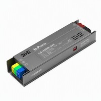 Alimentation à découpage LED 12V 24V LS-400W 100% pleine puissance, transformateur AC/DC ultra-mince avec certifications CE RoHS pour éclairage LED et CCTV