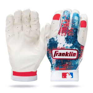 Venta caliente Guantes de bateo profesionales Logotipo personalizado Guantes de bateo para adultos Guantes de bateo de béisbol de Palma de cuero genuino - Product Image 4