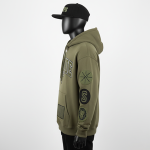 Sweats à capuche pour hommes de haute qualité pour l'hiver avec logo imprimé personnalisé, polaire épais de qualité supérieure, couleurs et tailles personnalisées - Product Image 5