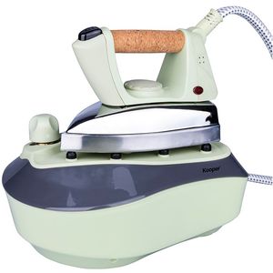 Ferro da Stiro Elettrico da 2000 W con Piastra in Acciaio Inossidabile, Modello Verde Salvia Caldaia per Stiratura Efficace - Product Image 1