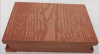 Planche de terrasse extérieure en WPC à texture bois 3D en relief 140-30MM - Composite durable pour jardin, patio, balcon