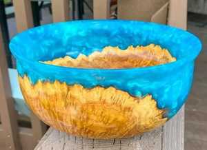 Tazón de resina único con decoración del hogar utilizado para utensilios de cocina comida ensalada fideos helado tazón único cuencos más vendidos hechos a mano - Product Image 4