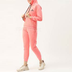 Survêtements d'hiver personnalisés brodés pour femmes Survêtement de course en tricot Gsm léger de créateur - Product Image 1