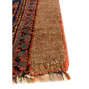 Tapis en laine noué à la main Kiaan Gold Paem-1414 pour salon, grand format, avec motif rectangulaire médaillon pour couloir, idéal pour la prière - Product Image 4