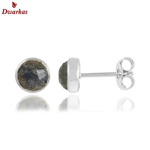 ใหม่ล่าสุดได้รับความนิยมดีไซน์คลาสสิก925ชุบทองต่างหูเงินสเตอร์ลิงต่างหูอัญมณีสีเพทายขายส่งมาก - Product Image 3