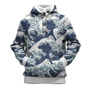 2025 personalizado mejor Material de manga larga sublimación sudaderas con capucha ropa de calle moda Casual invierno cuello con capucha - Product Image 1