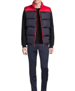 Logo personnalisé unisexe brillant gilet bouffant hommes bulle respirant matelassé veste d'hiver extérieur gilet OEM - Product Image 3