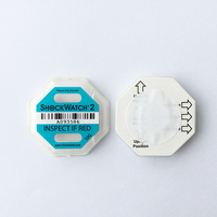 Étiquette indicatrice de choc ShockWatch2 5G-75G, autocollant d'avertissement d'impact pour la protection des emballages de fret et la logistique