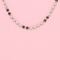 Montresor Infini Vintage Collier chaîne en or véritable 22 carats AU750 or blanc 48 cm de long 4,71 g pour femme, fiançailles, anniversaire, mariage