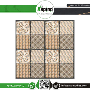 Chất lượng cao 400x400mm chống trượt kỹ thuật số gạch men phong cách thiết kế hiện đại bền sàn dấu cho các trường học ứng dụng - Product Image 6