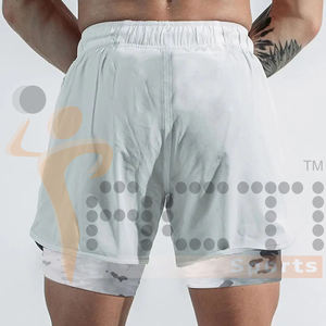 Vêtements de sport 100% Shorts d'entraînement en polyester pour hommes Shorts de basket-ball personnalisés pour hommes au prix de gros - Product Image 3