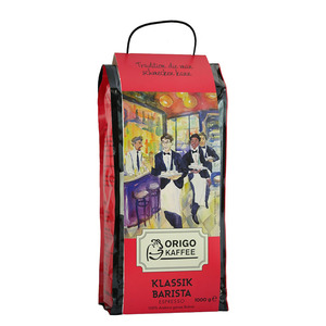 Café Crema Grains de café Origo Kaffee 1kg Arôme allemand rôti de qualité supérieure Parfait pour les machines à café et le brassage à domicile - Product Image 4