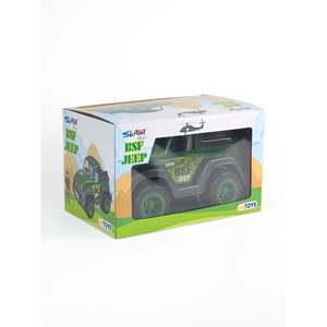 Juguete Estilo Militar BSF para Niños, Jeep de Plástico Resistente Diseñado para Niños - Product Image 5
