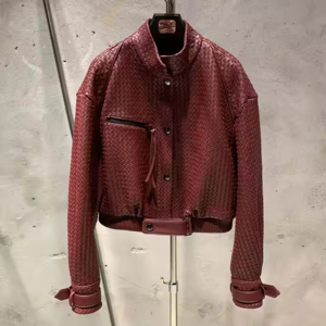 Vente en gros de veste en cuir naturel de qualité supérieure pour femme avec logo personnalisé meilleure vente en plein air veste en cuir pour femme pour adulte - Product Image 1