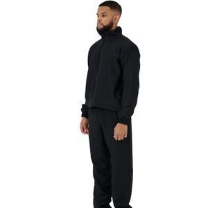 Conjunto Deportivo Personalizado de 2 Piezas para Hombre, Estilo Patchwork, Holgado, para Fútbol, Jogging, Chaqueta Cortavientos de Nailon, Talla Grande - Product Image 3