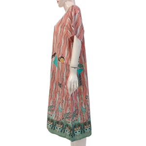 CHRYSANTA Robe boutonnée décontractée pour femme, adaptée à l'allaitement, douce et respirante, thermique - Product Image 3