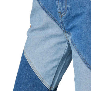 Winter Collection Best Price Factory Direct Straight Fit Color Block Denim Jeans for <b>Women</b> Breathable High-Rise Plus Size - Product Image 5