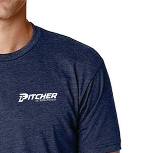 เสื้อยืดคอลูกเรือผ้าฝ้ายระบายอากาศน้ำหนักเบาสวมใส่สบายสำหรับผู้ชายสวมใส่สบายโลโก้ออกแบบได้ตามที่ต้องการ - Product Image 6