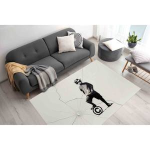 Tapis pour chambre de garçon, tapis imprimé en 3D, tapis à motifs de balles et de garçons, tapis fins, avec poils doux - Product Image 4