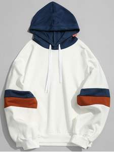 Streetwear Boys Hoods Calidad duradera nuevo artículo Sudaderas con capucha Oversize Fit Sudadera con capucha de moda para hombre Casual Pullover/sudadera - Product Image 2