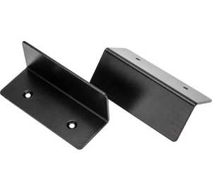 เหล็กยึดมุม90องศารูปตัว L-สีดำเคลือบด้วยผงขนาดและโลโก้ที่ปรับแต่งได้สำหรับบริการผลิต - Product Image 3