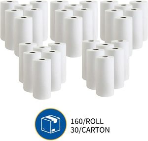 Genuine Joe 2-Ply Perforated <b>Kitchen</b> <b>Paper</b> Towel Rolls, White, 160 Sheets/Roll, 30 Rolls/Case (GJO24080) - Product Image 2