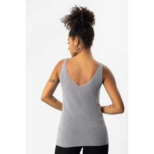 Chemise décontractée en tricot à col rond avec manches longues, bretelles et logo sur le devant - Product Image 4