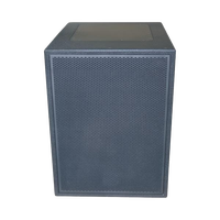 Haut-parleurs professionnels en bois LD218 de 18 pouces actifs/passifs avec basses ultra-basses et impédance 8ohm pour les mélomanes en extérieur