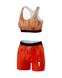 Ensemble de yoga pour femmes avec leggings extensibles haut de sport respirant tissu à séchage rapide Logo personnalisé OEM Service femmes coton polyester - Product Image 6