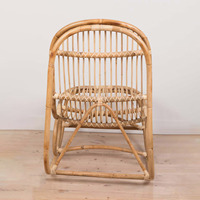 Chaises berçantes naturelles pour adultes, intérieur et extérieur, jardin, maison, salon, chaise à bascule en rotin