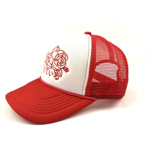 Hot Sale Classic <strong>Solid</strong> Two-Tone Breathable Trucker Hat Sporty Oxford Custom Embroidery Print Pattern Logo Dobby Terry Street