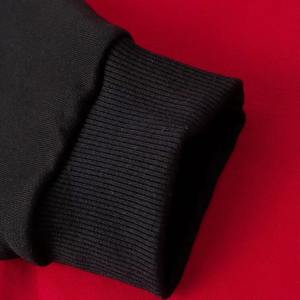 Sweat à capuche zippé en molleton mélangé de coton, coupe courte, effet vieilli, lavage vintage, écologique, haute qualité, pour fabricants sur mesure - Product Image 4