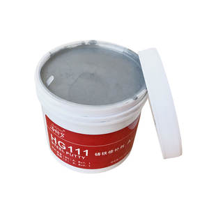 Mastic époxy à deux composants en fonte robuste pour la réparation rapide et <span class=keywords><strong>permanente</strong></span> des métaux, adhésif, 1 lb, boîte - Product Image 2