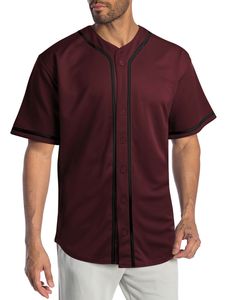 เสื้อกีฬาเบสบอลคอวีระบายอากาศได้ดีปรับแต่งได้ - Product Image 3