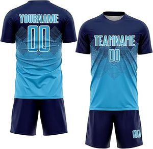 Uniforme de fútbol profesional para niños Nuevo estilo 100% Poliéster Calidad Premium Color sólido Último diseño en venta - Product Image 1