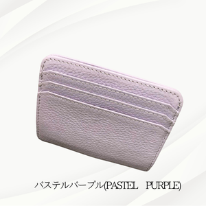 กระเป๋าใส่บัตรหนังวัวแท้ขนาดเล็ก พร้อมกระดุมปิด ช่องใส่เหรียญ รุ่น TFN-006 ซับในโพลีเอสเตอร์ - Product Image 4