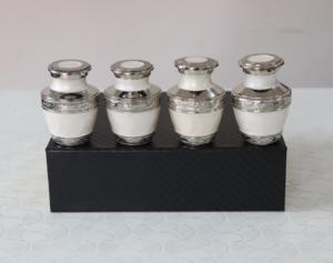 Urne funéraire artisanale en aluminium pour animaux de compagnie, design luxueux en métal de haute qualité - Product Image 2