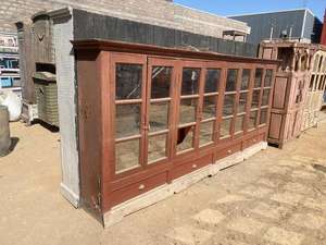 ประตูกระจกตู้ไม้สไตล์วินเทจคลาสสิกหรูหราเฟอร์นิเจอร์ตกแต่งบ้านสำหรับห้องนั่งเล่นบ้านไร่สีที่กำหนดเอง - Product Image 5