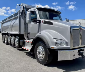 El mejor!! Precio al por mayor: Camión volquete Kenworth T880 de cinco ejes usado 2021 - Paccar 485HP 8L Manual 22' con volquete, envío mundial - Product Image 1