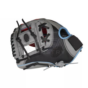 Gants de receveur de baseball en tissu de cuir de haute qualité dernière conception gants de receveur de baseball de taille de couleur personnalisée - Product Image 6